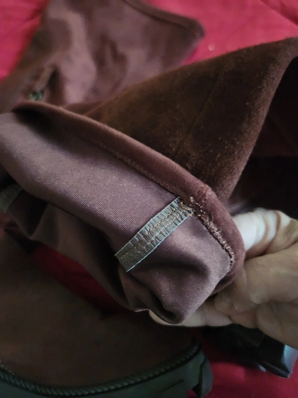 Kelsi Dagger Over The Knee Brown Suede Lug Boots